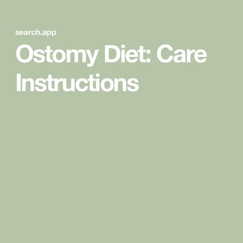 Ostomy Diet: Care Instructions Ostomy Diet Recipes, Ostomy Recipes, Rehydration Drink, Ostomy Care, Low Fiber Diet, Stool Softener, Ostomy Bag, Gut Healing Recipes, Healing Recipes