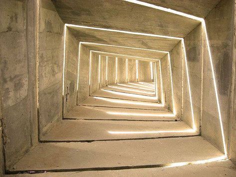 Negev Monument / Israel / Dani Karavan Negev Desert, Brutalist Buildings, Concrete Sculpture, Light Study, E Mc2, Space Architecture, Light And Space, Light Architecture, Brutalism