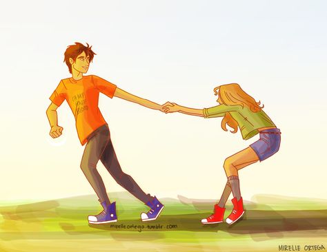 Percabeth Travis Stoll, Art Teen, Mythology Books, Percy And Annabeth, Percy Jackson Fan Art, Percy Jackson Memes, Kane Chronicles, Percy Jackson Art, Rick Riordan Books