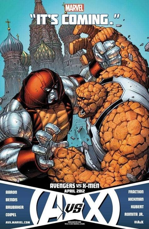 Juggernaut (Or Colossus?) Vs. The Thing Mike Deodato, Arte Dc Comics, Uncanny X-men, Marvel Comic Books, Marvel Comics Art, Comic Movies, Fantastic Four, Dc Comics Art, Comic Book Artists