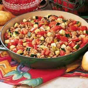 Vegetable Skillet, Bee Sweet, Skillet Recipes, Skillet Dinners, Cooking Advice, Black Olives, Low Glycemic, Cooking Turkey, Skillet Meals