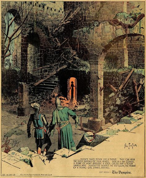 The Enormous Advantages Of Form Illustration Art Love, Prince Valiant, Ideas Illustration, Newspaper Comic Strip, Valiant Comics, Arte Inspo, American Comics, Art Love, Arte Fantasy