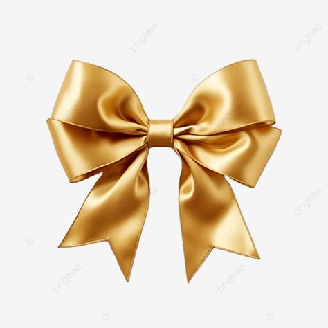 elegant gold ribbon bow on a pristine white background 3d ribbon bow png Gold Png Aesthetic, Bow Png Transparent, Gold Ribbon Png, Png Pic, Emoji Ideas, Gold Png, Bow Clipart, Draw Realistic, Painting References