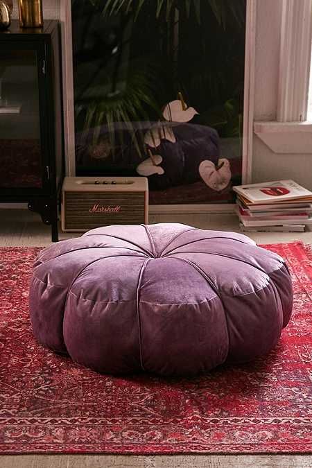 Urban Outfitters Home, Cosy Bedroom, Meditation Room, Sofa Shop, Eclectic Home, Sofas And Chairs, Floor Cushions, Floor Pillow, Bedroom Inspirations