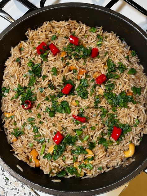 Coconut Pilau From Tanzania Pilau Rice Recipe Tanzania, Pilau Recipe, Tanzania Food, Pilau Rice, Regional Recipes, Moroccan Couscous, Sandwhich Recipes, Hearty Beef Stew, Spiced Rice