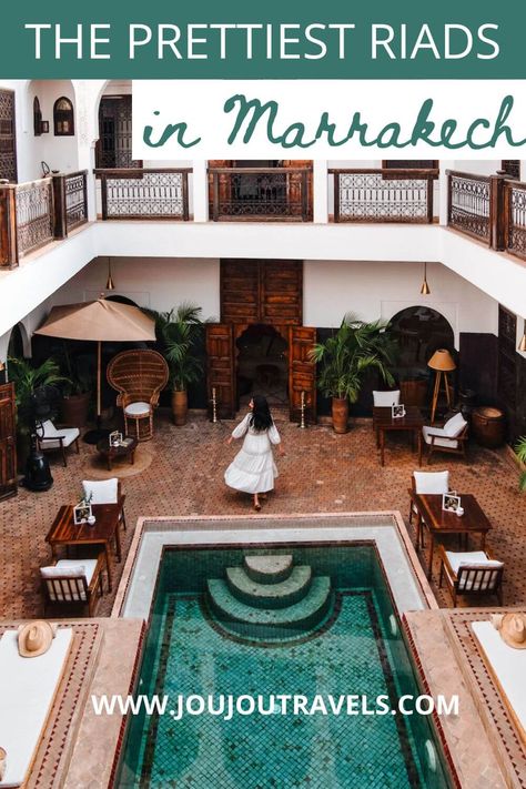 Best Riads In Marrakech, Riads In Marrakech, Riad Marrakech, Amazing Hotels, Visit Marrakech, Marrakech Travel, Hotel Inspiration, Dream Hotels, Marrakesh Morocco