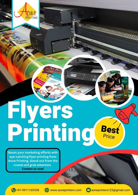 Aone Printing is the perfect choice for your flyer printing needs in Gurgaon if you are looking for a dependable printing company. Aone Printing is a popular printing firm that offers its customers high-quality flyer printing services. They have a team of skilled professionals who are passionate about delivering outstanding results. Booklet Printing, Make A Flyer, Digital Printing Services, Illustrator Design Tutorial, Document Printing, Flyer Printing, Horse Coloring Pages, Offset Printing, Small Canvas Art