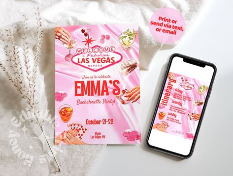 Excited to share this item from my #etsy shop: Las Vegas Bachelorette Weekend Itinerary, Poker Gambling Bachelorette Weekend Template, Vegas Pink Bachelorette Template, Las Vegas Invitate Vegas Birthday Theme, Las Vegas Invitation, Las Vegas Birthday Invitations, Retro Las Vegas, Vegas Theme Party, Bachelorette Weekend Itinerary, Vegas Birthday, Las Vegas Bachelorette, Pink Bachelorette