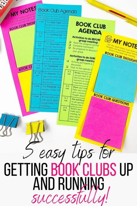 Book Clubs 3rd Grade, Guided Reading Upper Elementary, 3rd Grade Book Club, Book Club Activities For Kids, Elementary Book Club, Classroom Book Clubs, Root Words Activities, 5th Grade Books, 4th Grade Books