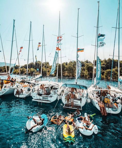 Croatia Yacht Week, Sailing Croatia, Yacht Week, Croatia Holiday, Visit Croatia, Yacht Party, Dream Date, Adventure Baby, Yacht Life