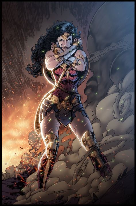 Is she with you ? by Furlani.deviantart.com on @DeviantArt Brett Booth, Dark Knight Returns, Wonder Woman Art, Arte Dc Comics, Bd Comics, Dc Comics Characters, Detective Comics, Dc Comics Art, Dc Heroes