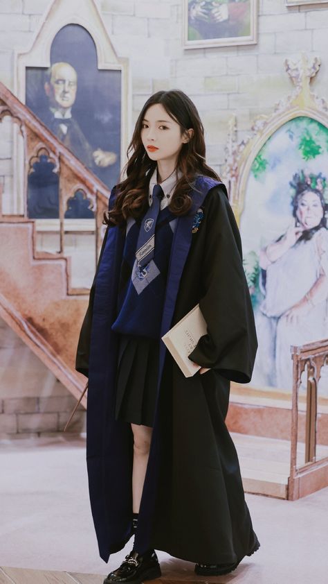 Ravenclaw Costume, Ravenclaw Uniform, Ravenclaw Outfit, Harry Potter Party Decorations, Hogwarts Uniform, Academy Uniforms, Harry Potter Accessories, Hogwarts Outfits, School Costume