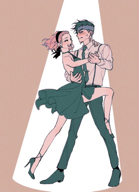 꼼 on Twitter: "Shall we dance?… " Person Singing Pose Reference, Figure Drawing Reference Couple, Two People Dancing Pose, Ballroom Sketch, Dancing Reference, Dancing Drawing, Dancing Poses, Jojo Jojo, Base Ideas