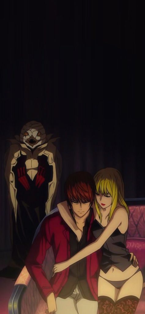 Kira And Misa, Misa And Light, Light And Misa, Dead Note, Boujee Aesthetic, Misa Amane, Light Yagami, Anime Figurines, Warrior Girl