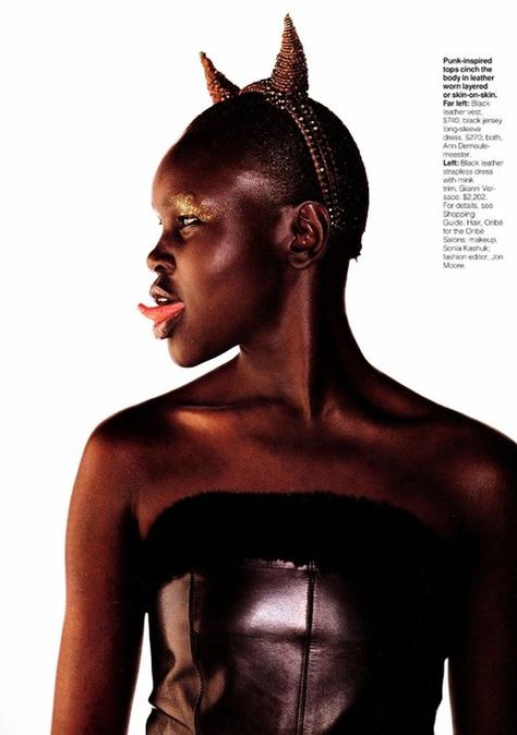 90s Beauty, Gilles Bensimon, Alek Wek, Elle Us, Grace Jones, 90s Models, Career Fashion, Elle Magazine, What Is Tumblr