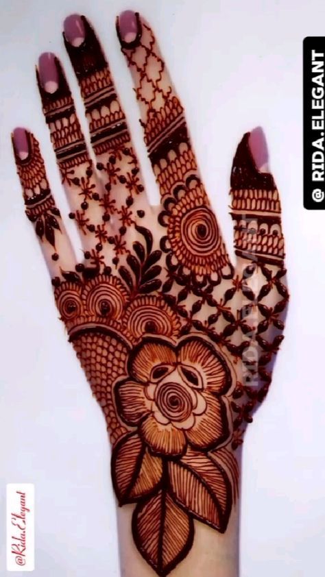 Mehndi Designs For Back Hand, Mehndi Designs For Back, New Henna Designs, Heena Design, Birthday Wishes Flowers, Easy Love Drawings, Wedding Mehndi Designs, Wedding Mehndi, Basic Mehndi Designs