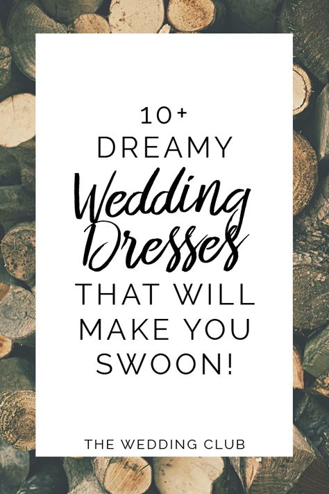 10+ Dreamy wedding dresses that will make you swoon - We have arrived in 2019, which means that wedding trends are now more ever-changing than ever before. (It also means that shopping for your dream wedding dress online just became easier!). What was in fashion last season may not be in today, and certain vintage styles are now some of the trendiest looks around. And what was considered a no-go about 10 years ago, is now the ultimate look for the trendiest bride around. Online Wedding Dress Shopping, Dreamy Wedding Dress, Feminine Wedding, Trendy Bride, Classic Brides, Lace Dress Vintage, Ivory Wedding Dress, Planner Bundle, Gowns Of Elegance