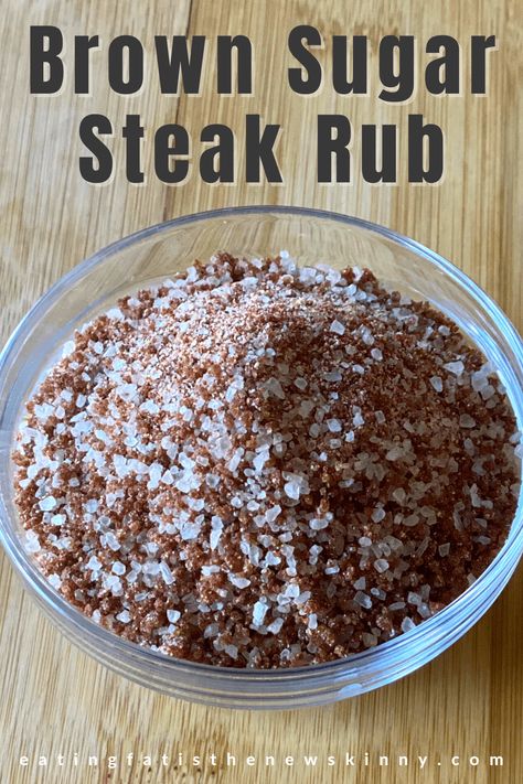 Dry Rub For Steak, Steak Rub Recipe, Easy Steak Marinade Recipes, Steak Marinade Easy, Steak Rub, Steak Marinade Recipes, Healthy Low Carb Dinners, Steak Rubs, Brown Sugar Recipes