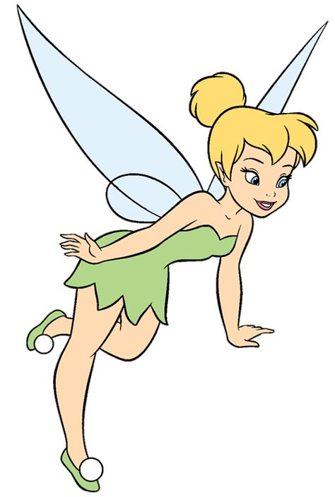 Tinker Bell Peter Pan Drawing, Tinkerbell Drawing, Tinkerbell Coloring Pages, Illustration For Kids, Tinkerbell Disney, Disney Drawings Sketches, Peter Pan And Tinkerbell, Disney Cartoon Characters, Disney Princess Images