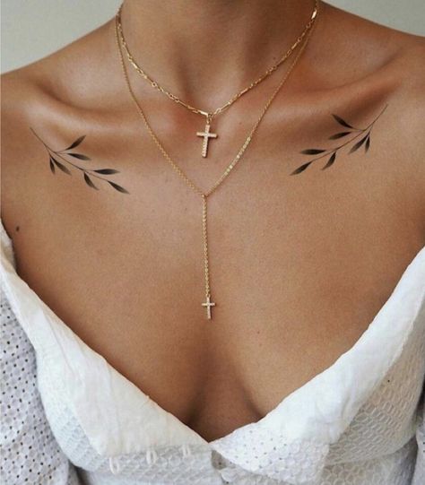 16 Tattoo, Tato Minimal, Bone Tattoos, Cute Little Tattoos, Cute Small Tattoos, Collar Bone Tattoo, Best Sleeve Tattoos, Small Tattoo Designs, Sleeve Tattoos For Women