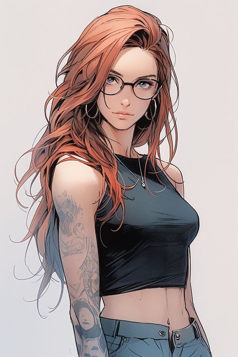 Image Modern Female Character Design, Female Oc Character Design Modern, Mom Character Design, Modern Character Design, Comic Face, Female Character Concept, Beauty Art Drawings, Modern Fantasy, Female Character