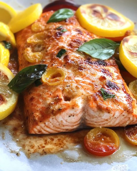 Harissa Baked Salmon - Luna Recipe Harissa Sauce Recipes, Harissa Salmon, Steamed Salmon, Salmon Recipes Baked, Salmon Recipes Baked Healthy, Sauce For Salmon, Spicy Salmon, Baked Salmon Recipes, Salmon Fillets