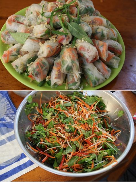 How to make Vietnamese Rice Paper Rolls Vietnamese Rice Paper Rolls, Vietnamese Rice Paper, Rice Paper Recipes, Vietnamese Rice, Recipe Paper, Rice Paper Rolls, Paper Rolls, Asian Cooking, Asian Dishes