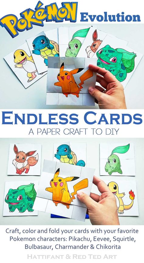 Hattifant Pokemon Evolution Endless Neverending Cards papercraft Printable Diy Pokemon Cards, Pokemon Birthday Card, Pokemon Card Template, Pokemon Printables, 4de Verjaardag, Pokemon Project, Pokemon Diy, Pokemon Craft, Pokemon Birthday Party