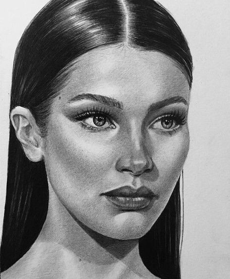 Portrait Au Crayon, Pencil Portrait Drawing, Realistic Pencil Drawings, Art Drawings Sketches Pencil, Celebrity Drawings, Pictures Photography, Portrait Sketches, Pencil Art Drawings, Art Drawings Sketches Creative