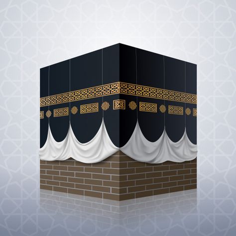 Realistic islamic icon kaaba mosque Premium Vector | Premium Vector #Freepik #vector #background #design #icon #islamic Mosque Vector, Ramadan Decoration, Colorful Outfits, Islamic Caligraphy Art, Islamic Calligraphy Painting, Islamic Caligraphy, Arabic Pattern, Caligraphy Art, Islamic Art Pattern