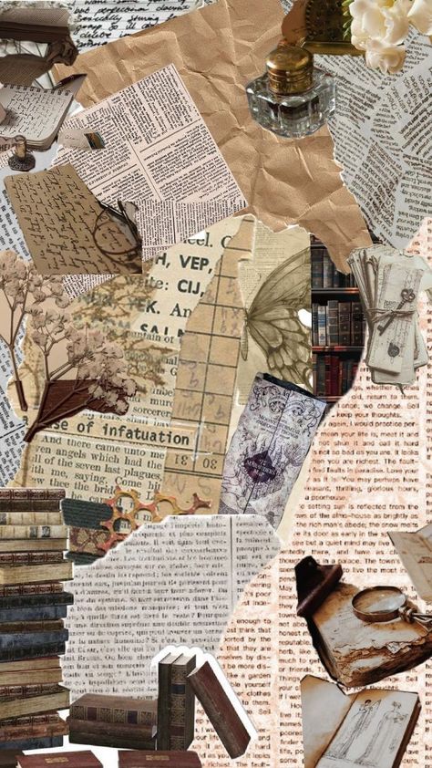 periodico,aesthetic,libros Scrapbook Stickers, Newspaper, Collage, Quick Saves