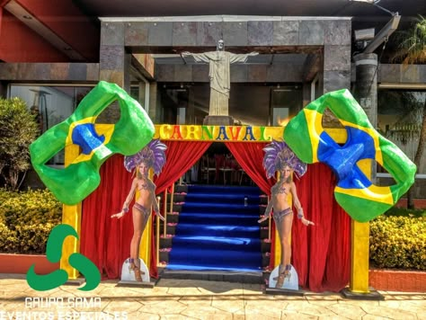 Brazil Decorations, Congratulations Balloons, Hig School, Rio Carnival, School Room, Grad Parties, Photo Booth, Wind Sock, Brazil