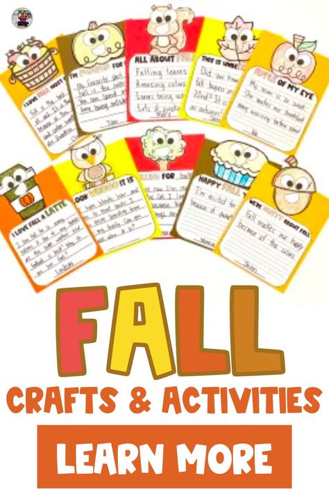 Fall in the classroom is right around the corner and you are probably looking for seasonal classroom activities. Check out this blog post for 5 fun and engaging fall activities for kids. Some of my fall activities that you can read about here include sensory bins with acorns, handwriting activities with leaves, and a writing activity that you can use as a fall bulletin board in your 1st grade classroom. Learn about all of these fall activities for kids elementary today. Activities With Leaves, Fall Writing Activities, Fall Activities For Kids, Interactive Word Wall, Reading Buddies, October Activities, Fall Writing, Fall Bulletin Boards, Handwriting Activities