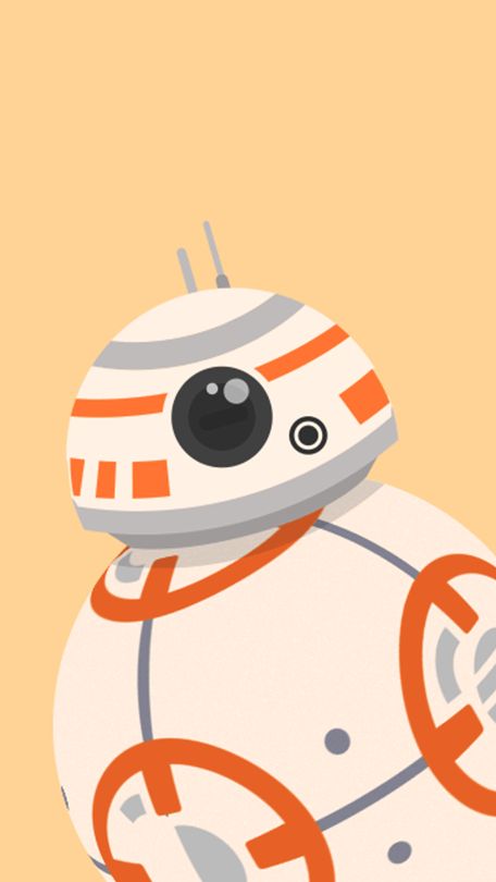 Gif Art, Star Wars Bb8, Star Wars Love, Bb 8, Star Wars Wallpaper, Star Wars Fan Art, Force Awakens, Star Wars Art, Clone Wars