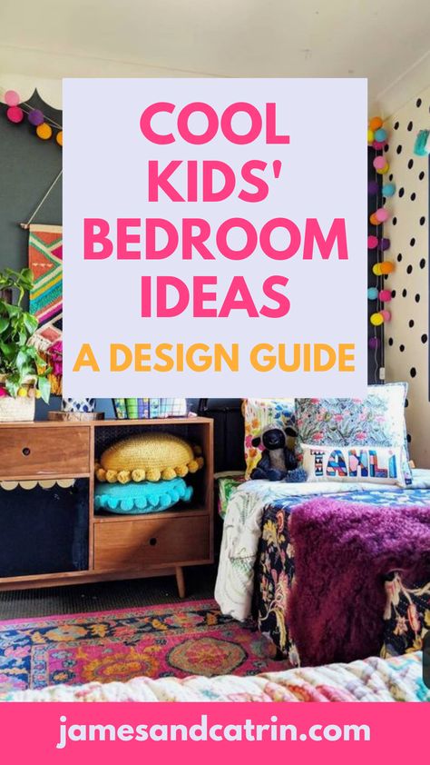 Discover cool kids bedroom ideas to inspire a fun, stylish space. Design unique themes, color schemes, and functional spaces for all ages. Fun Kid Bedroom Ideas, Fun Bedroom Ideas For Kids, Kids Room Painting Ideas, Kids Bedroom Wall Color, Funky Kids Room, Childrens Bedroom Ideas, Fun Bedroom Ideas, Colourful Kids Room, Kid Bedroom Ideas