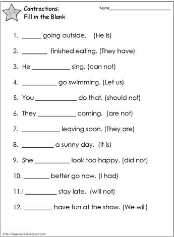 Contractions Worksheet 2 Worksheets Grammar Worksheets High School, Contractions Worksheet, 2nd Grade Grammar, Punctuation Worksheets, 2nd Grade Writing, Spelling Worksheets, Grade Spelling, Nouns And Verbs, English Grammar Worksheets