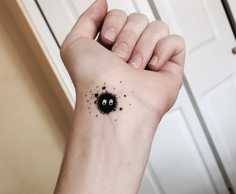 Spot sprite doodle❤️ Dust Sprites Tattoo, Spot Sprite Tattoo, Matching Tattoo, Print Tattoos, Paw Print Tattoo, Paw Print, Body Art, Doodles, Tattoos