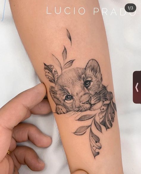 Animal Tattoo Ideas, Small Tattoo, A Tattoo, Get One, Tattoo Ideas, Lion, Tattoos