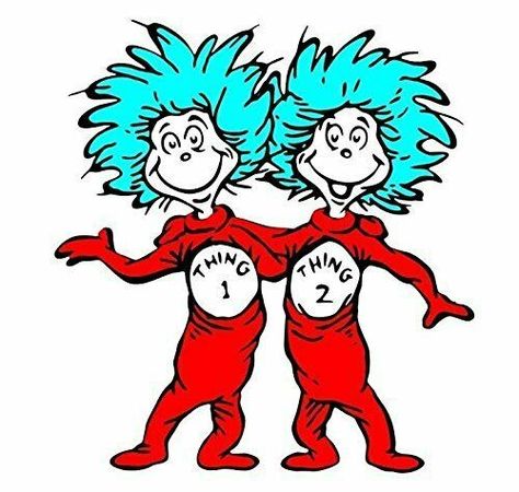 Dr. Seuss Shirts, Thing One Thing Two, Thing 1 And Thing 2, Seuss Crafts, Photo Cake Topper, Thing One, Memes Sarcastic, Funny Tshirt, Etsy Products