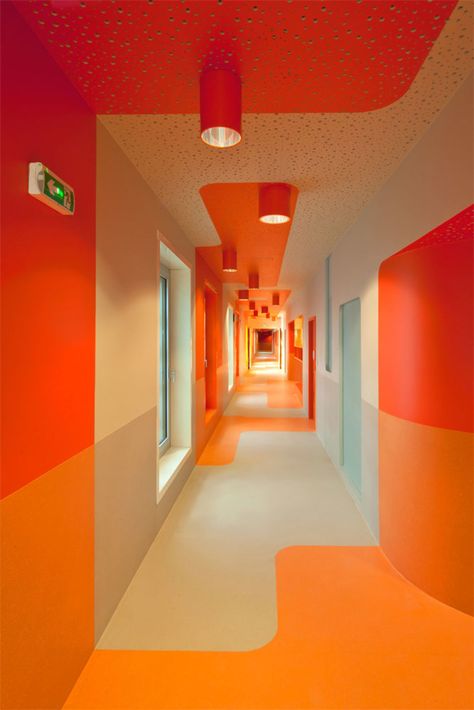 Hotel Corridor, Corridor Design, Hospital Interior, School Interior, Hospital Interior Design, Office Interior Design, Commercial Design, Space Design, 인테리어 디자인