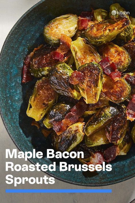 Roasted Brussel Sprouts With Bacon And Blue Cheese, Maple Bacon Brussel Sprouts Skillet, Roasted Brussel Sprouts Oven Bacon, Whiskey Cake Brussel Sprouts, Breakfast Brussel Sprouts, Brussel Sprouts And Bacon Recipes, Bacon Jam Brussel Sprouts, Brussel Sprouts And Bacon, Maple Bacon Brussel Sprouts