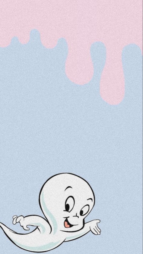 Gasparzinho Casper The Ghost Wallpaper, Casper Wallpaper Iphone, Casper The Friendly Ghost Wallpaper, Casper Wallpaper, Casper The Friendly Ghost, Friendly Ghost, Lock Screen Wallpaper, Art Wallpaper, Wallpaper Backgrounds