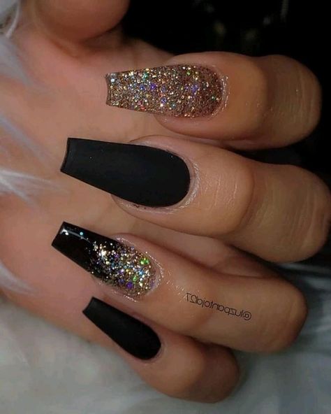 Black Acrylic Nails, Nails Yellow, Valentine Nails, Acrylic Nails Coffin Short, New Year's Nails, Prom Nails, Coffin Nails Designs, Pretty Acrylic Nails, Best Acrylic Nails