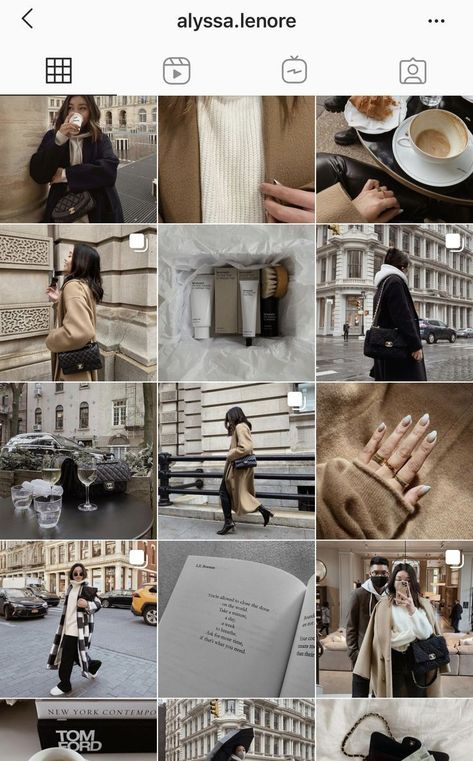 Aesthetic feed ideas, aesthetic Instagram, Instagram feed ideas, ig feed ideas, minimal feed Aesthetic Instagram Feed Presets, Lifestyle Aesthetic Instagram Feed, Neutral Instagram Feed Ideas, Instagram 2023 Feed, Fashion Lifestyle Instagram Feed, Neutral Instagram Theme, Winter Feed Aesthetic, Neutral Aesthetic Instagram Feed, Instagram Set Up