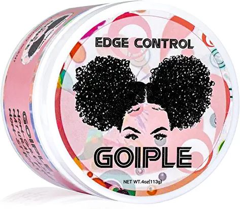 Goiple Edge Control Wax for Women Strong Hold Non-greasy Edge Smoother Strawberry Scent 4oz Best Edge Control, Strawberry Scent, Edge Control, Natural Wigs, Greasy Hair Hairstyles, Hair Wax, Sweet Peach, Frizz Control, Hair Gel