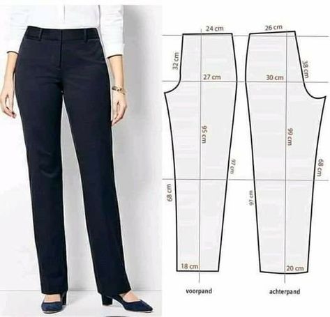 Trouser Pants Pattern, Pants Pattern Free, Women Pants Pattern, Mens Sewing Patterns, Projek Menjahit, Clothing Pattern Design, Trousers Pattern, Trouser Pattern, Corset Sewing Pattern