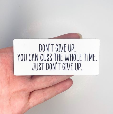 Funny Fridge Magnet / Dont Give up Magnet / Funny Quote - Etsy Funny Fridge Magnets, Magnets For Fridge, Cute Magnets, Magnet Quotes, Sarcastic Gifts, Fridge Magnet, Funny Quote, Quotable Quotes, Don't Give Up