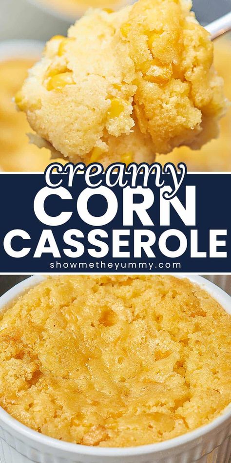 Sweet Corn Casserole Jiffy, Homemade Corn Casserole, Thanksgiving Corn Casserole, Best Corn Casserole, Best Corn Casserole Recipe, Easy Corn Casserole Recipe, Sweet Corn Casserole, Creamy Corn Casserole, Easy Corn Casserole