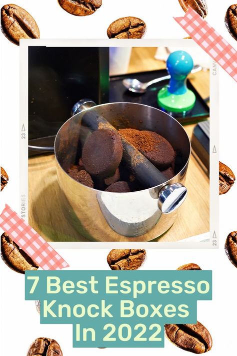 Sick And Tired Of Making A Sloppy Mess With Every Espresso? Read This Review To Find The Best Espresso Knock Box For Your Home Coffee Bar. #espresso #knock #boxes Diy Knock Box Espresso, Knock Box Coffee, Coffee Knock Box, Home Barista, Home Coffee Bar, Best Espresso, Diy Coffee, Home Coffee, Coffee Station