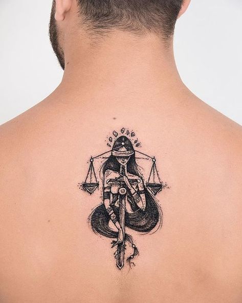 Best Libra Tattoo ideas Libra Zodiac Tattoos, Justice Tattoo, Libra Tattoo, Scale Tattoo, Lady Justice, Inspiration Tattoos, Zodiac Tattoos, Zodiac Tattoo, Dope Tattoos